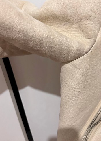 Stradivarius biker ceket bej - Görsel 3