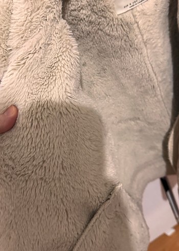 Stradivarius biker ceket bej - Görsel 8