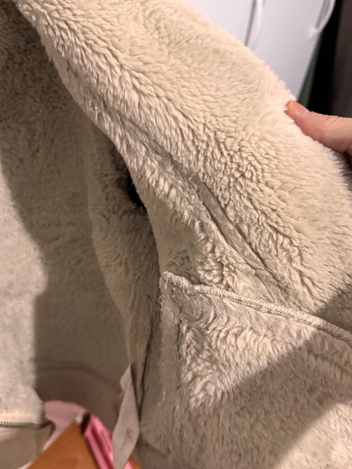 Stradivarius biker ceket bej - Görsel 4