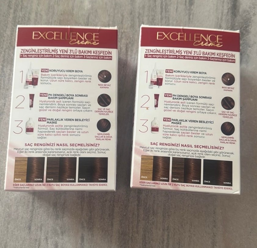 L'Oréal Excellence Creme Saç Boyası 5.15 Tonu-
2 adet - Görsel 3