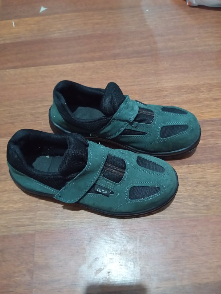 Siyah Yılan Desenli Erkek Biker Sandalet - Görsel 2