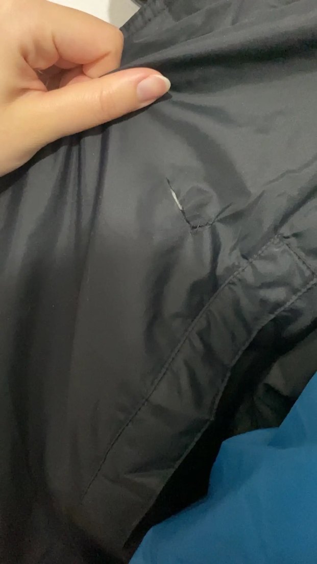 Mavi Desenli Midi Kış Montu - Görsel 2