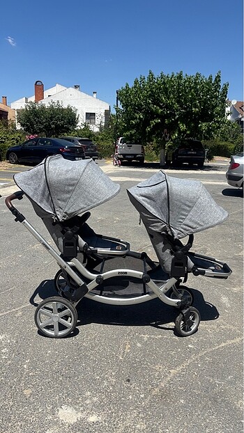 ABC ZOOM ikiz bebek arabası