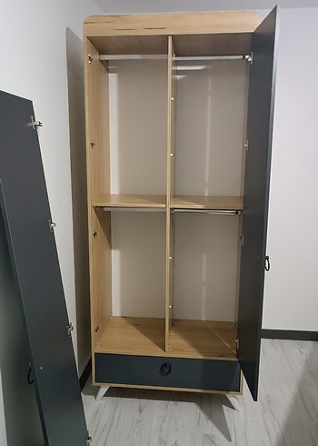 Gri Çocuk Dolabı - Görsel 3