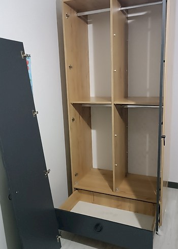 Gri Çocuk Dolabı - Görsel 5