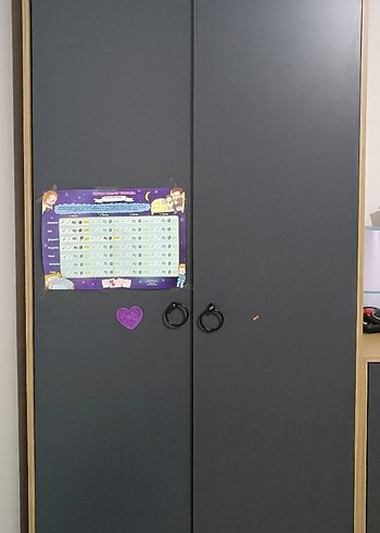 Gri Çocuk Dolabı - Görsel 2