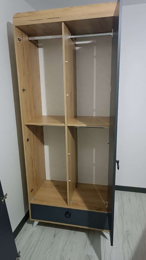 Gri Çocuk Dolabı - Görsel 4