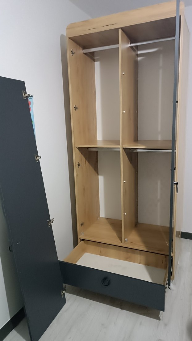 Gri Çocuk Dolabı - Görsel 5