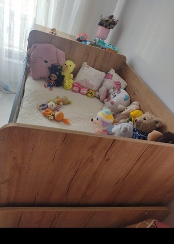 Gri Ahşap Beşik ve Çekmeceli Sepet - Görsel 4