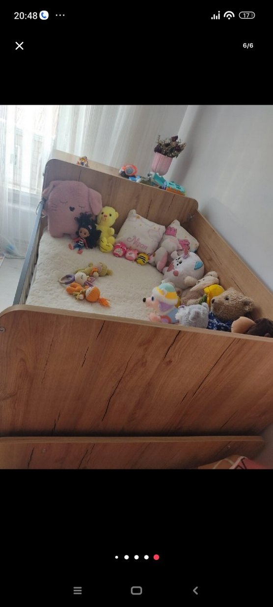 Gri Ahşap Beşik ve Çekmeceli Sepet - Görsel 4