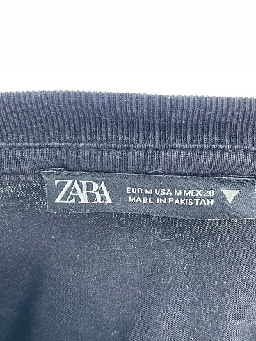 m Beden siyah Renk Zara Sweatshirt %70 İndirimli.