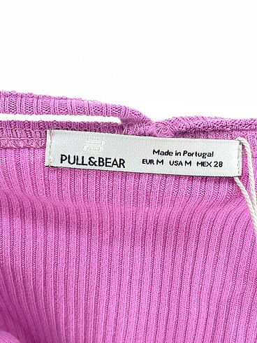 m Beden mor Renk Pull and Bear Bluz %70 İndirimli.