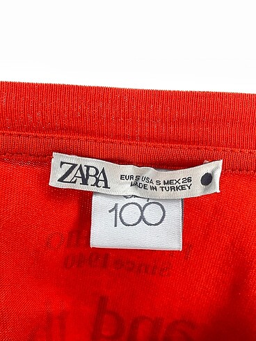 s Beden turuncu Renk Zara Bluz %70 İndirimli.