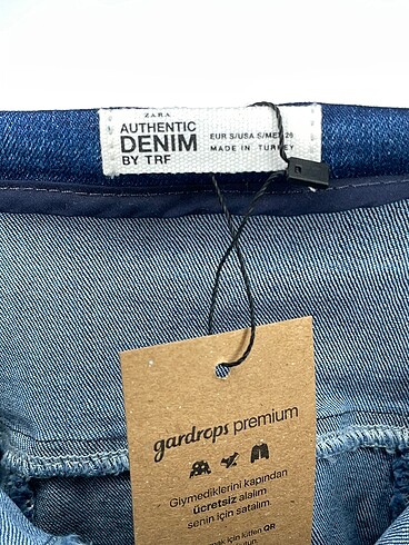 s Beden mavi Renk Zara Günlük Elbise %70 İndirimli.