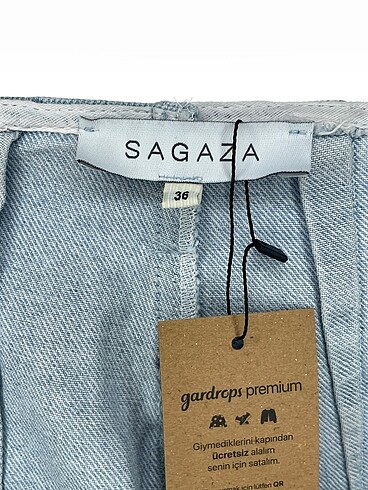 38 Beden mavi Renk Zara Jean / Kot %70 İndirimli.