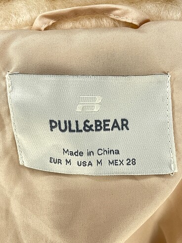 m Beden çeşitli Renk Pull and Bear Kot Ceket %70 İndirimli.