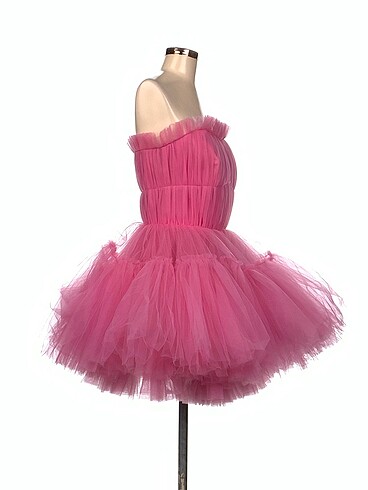 Vintage Love Kısa Abiye %70 İndirimli. - Görsel 2