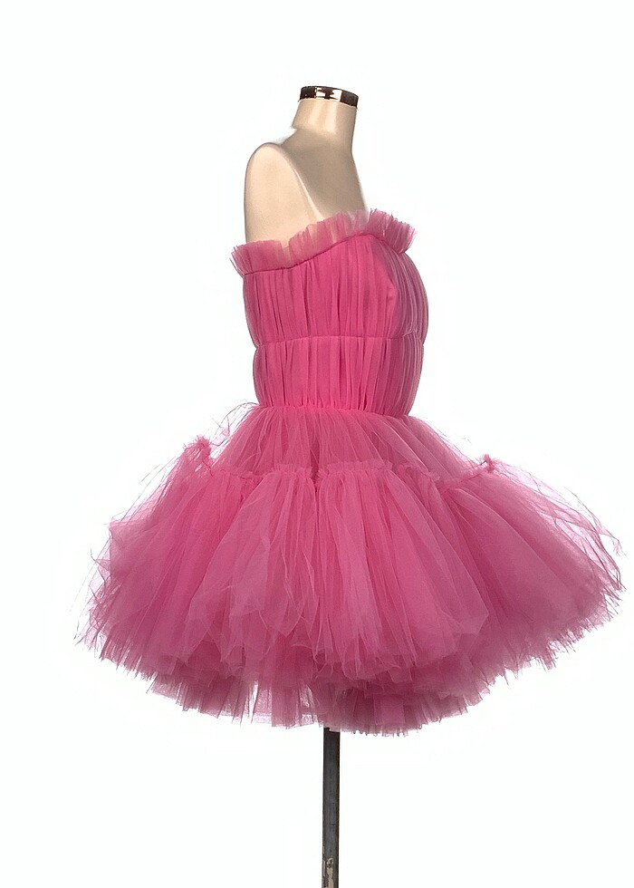 Vintage Love Kısa Abiye %70 İndirimli. - Görsel 2