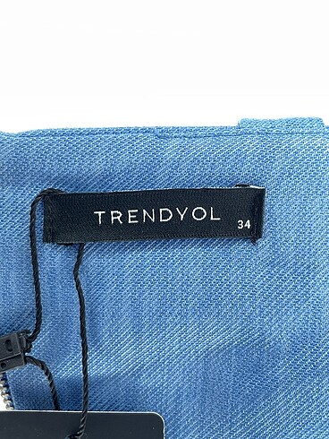 34 Beden mavi Renk Trendyol & Milla Mini Üst %70 İndirimli.