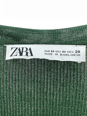 m Beden yeşil Renk Zara Bluz %70 İndirimli.