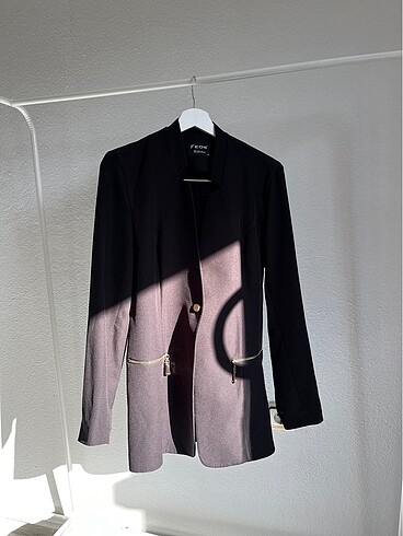 Siyah blazer ceket