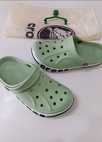 38 Beden yeşil Renk Crocs Terlik sandalet yeni sezon 