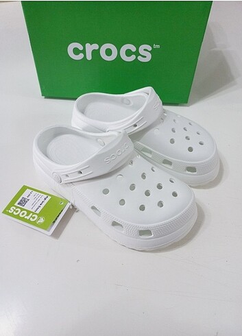 Crocs Crocs Terlik Sandalet Yeni&Etiketli Beyaz 40