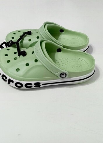 36 Beden yeşil Renk Crocs Terlik sandalet 