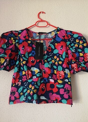 Trendyolmilla Renkli Crop