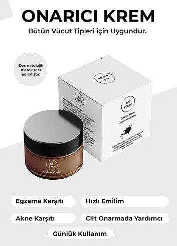  Beden Renk Onarıcı Krem
