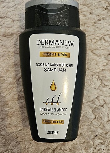 dermanew hair Kadın Ve Erkek Özel İçerik Dökülme Karşıtı Şampuan