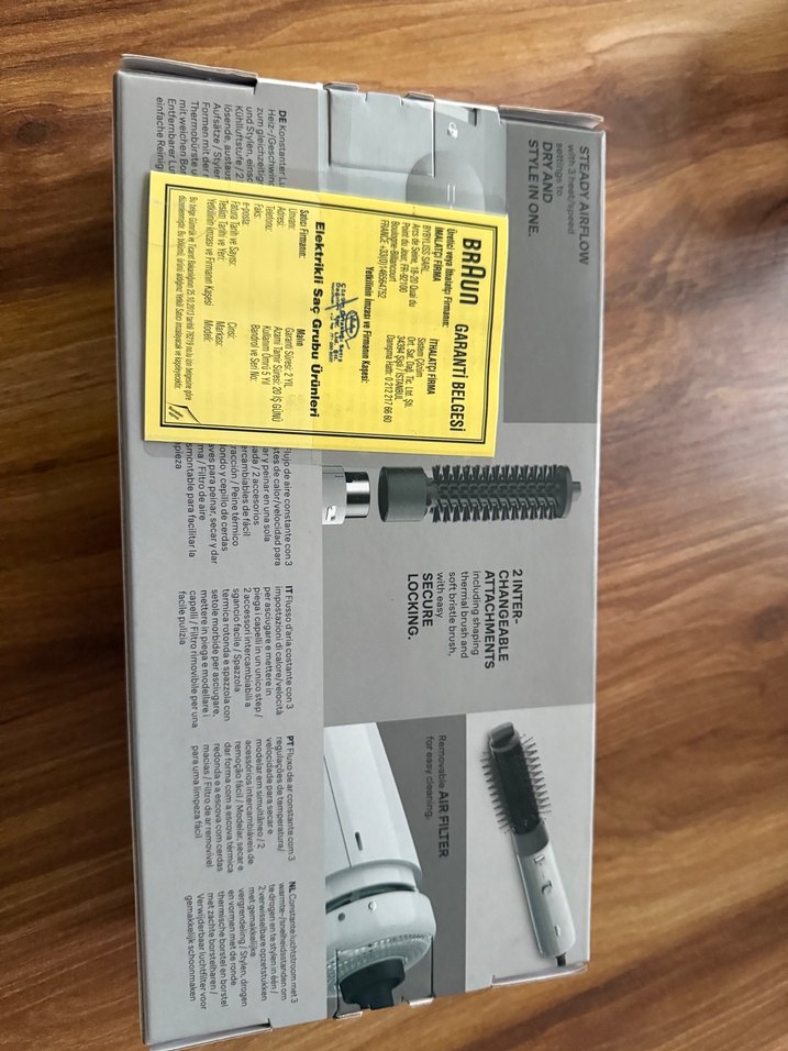 Braun Air Styler AS1.52 Gri Saç Şekillendirici - Görsel 2