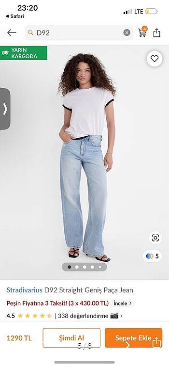 Stradivarius D92 Jean