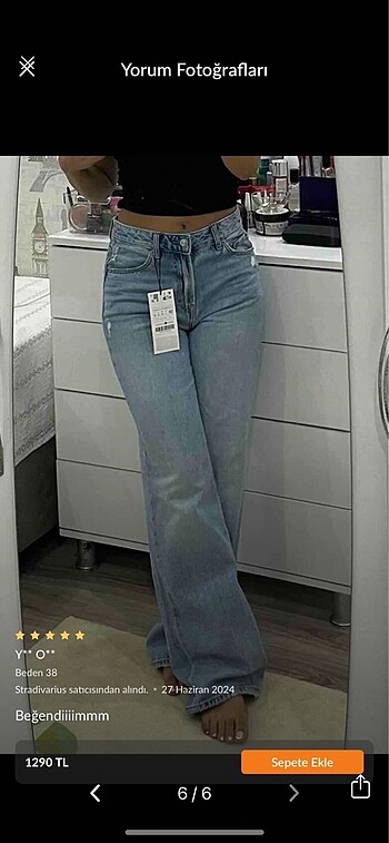 Stradivarius Stradivarius D92 Jean