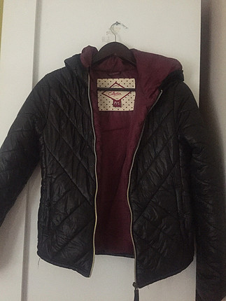 Bershka Bershka siyah şişme mont