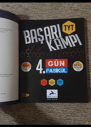  Tyt başarı kampı paraf yayınları