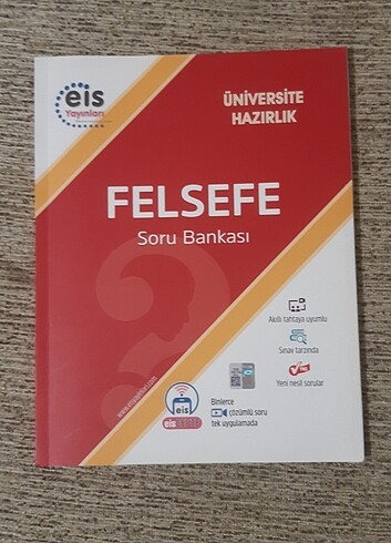 Eis yayınları felsefe test kitabı 
