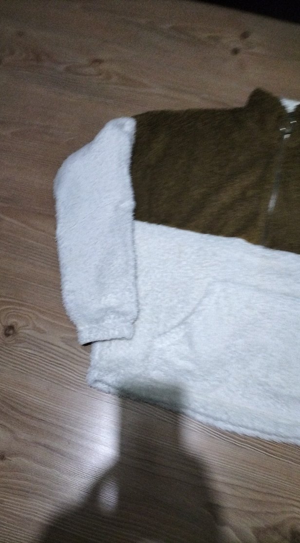 Fermuarlı Kahverengi- Sweatshirt - Görsel 4