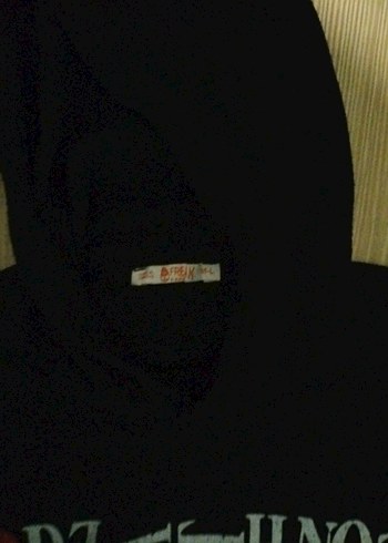 Siyah Baskılı Kapüşonlu Kadın Sweatshirt - Görsel 3