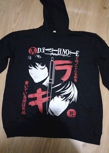 Siyah Baskılı Kapüşonlu Kadın Sweatshirt - Görsel 2