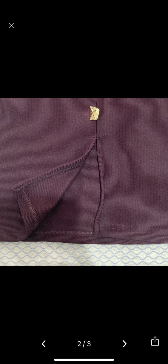 Düğmeli Bordo Kadın Kolsuz Yelek - Görsel 2