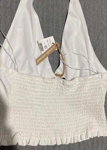 l Beden Beyaz Midi Streetwear Bralet