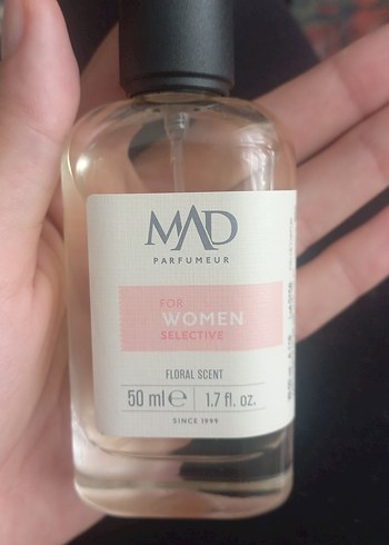 Zara MAD Kadın Parfümü 50 ml Çiçeksi Koku