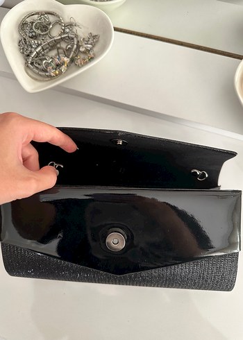 Beden siyah Renk Çanta clutch