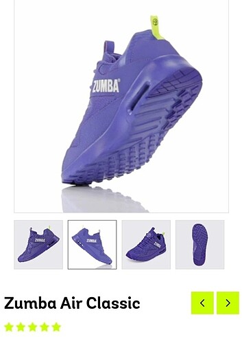 38 Beden Zumba wear ayakkabı