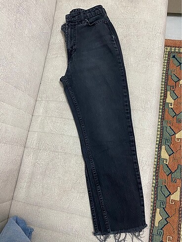 Trendyol & Milla Antrasit mom jeans pantolon