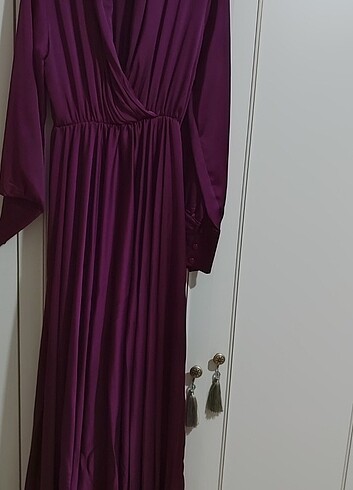 Mürdüm abiye şalı ile verilecektir - Görsel 2