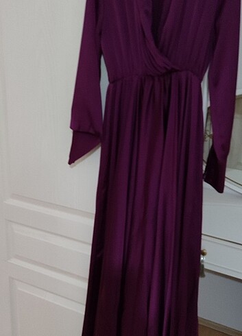 Mürdüm abiye şalı ile verilecektir - Görsel 5