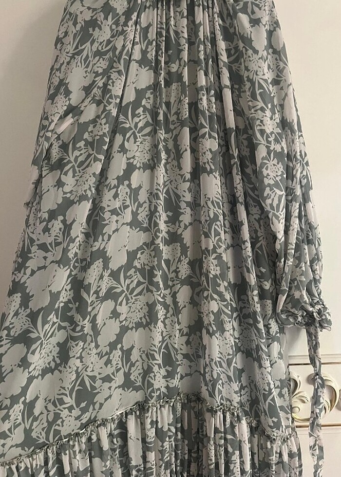 Şifon astarlı elbise - Görsel 5