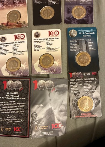 Hatıra para seti - Görsel 3